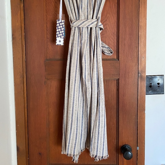 Given Kale Striped Button Front Dress - XS - New with Tags - Picture 4 of 5